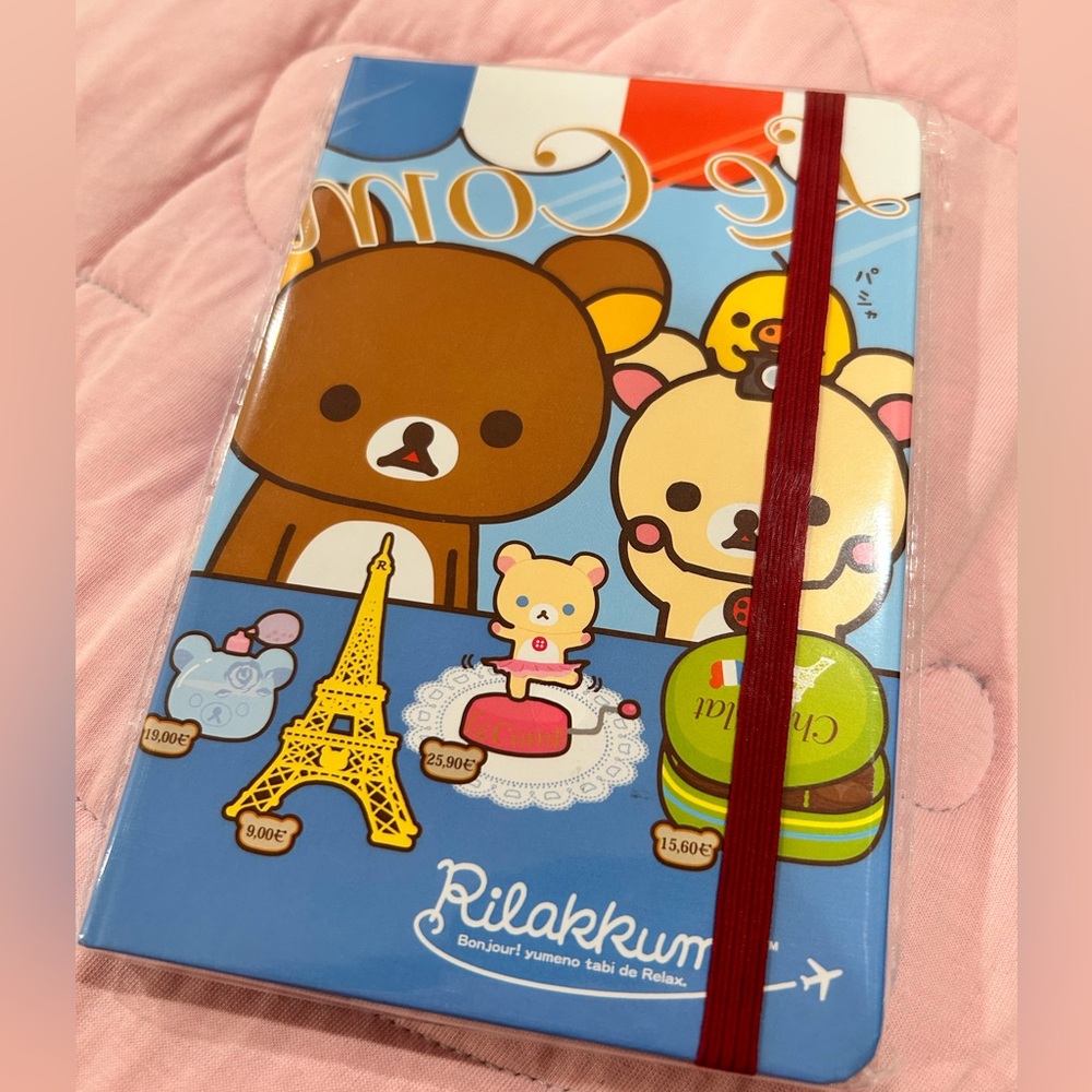 Rilakkuma hardcover notebook